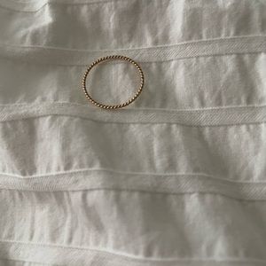 Bluboho twisted sister ring